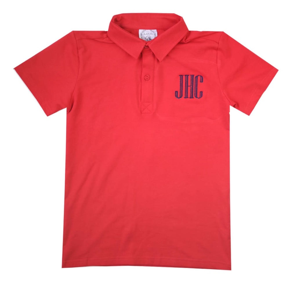 Jack Classic Red Short-Sleeve Polo