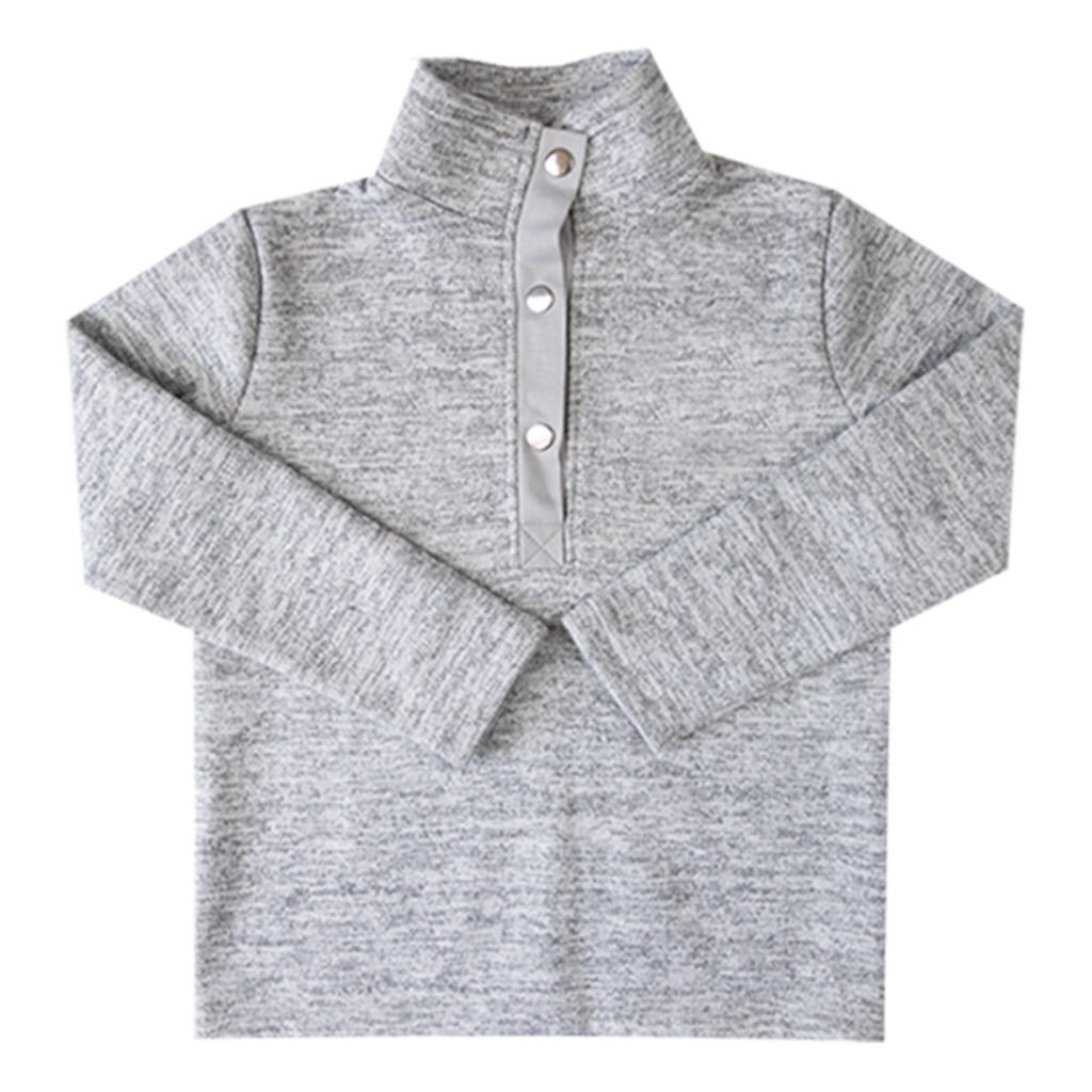 Ladies Heathered Fleece Pullover