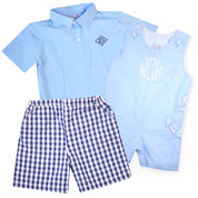 Nantucket Navy Gingham Shorts