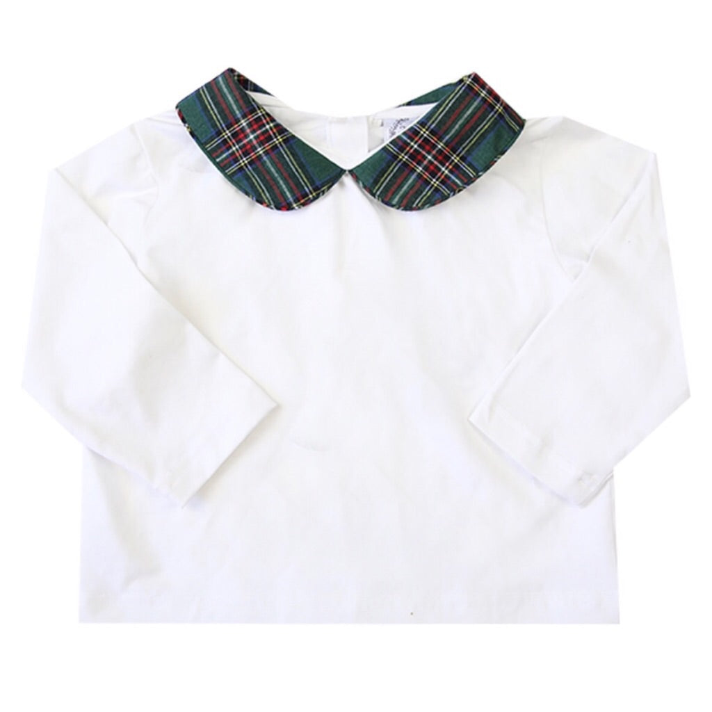 Knit peter pan shop collar shirt