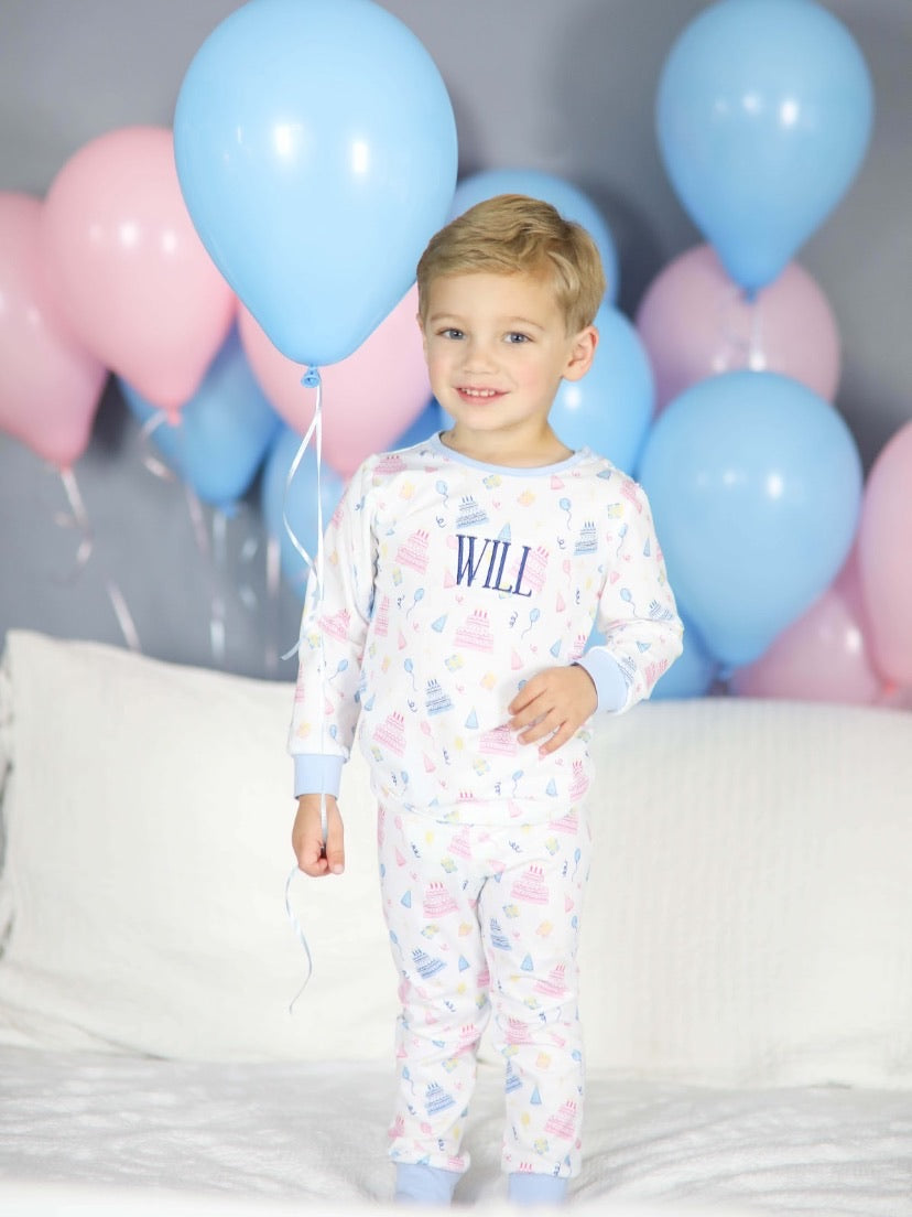 “My Special Day” Birthday Boys Two-Piece Pant Set