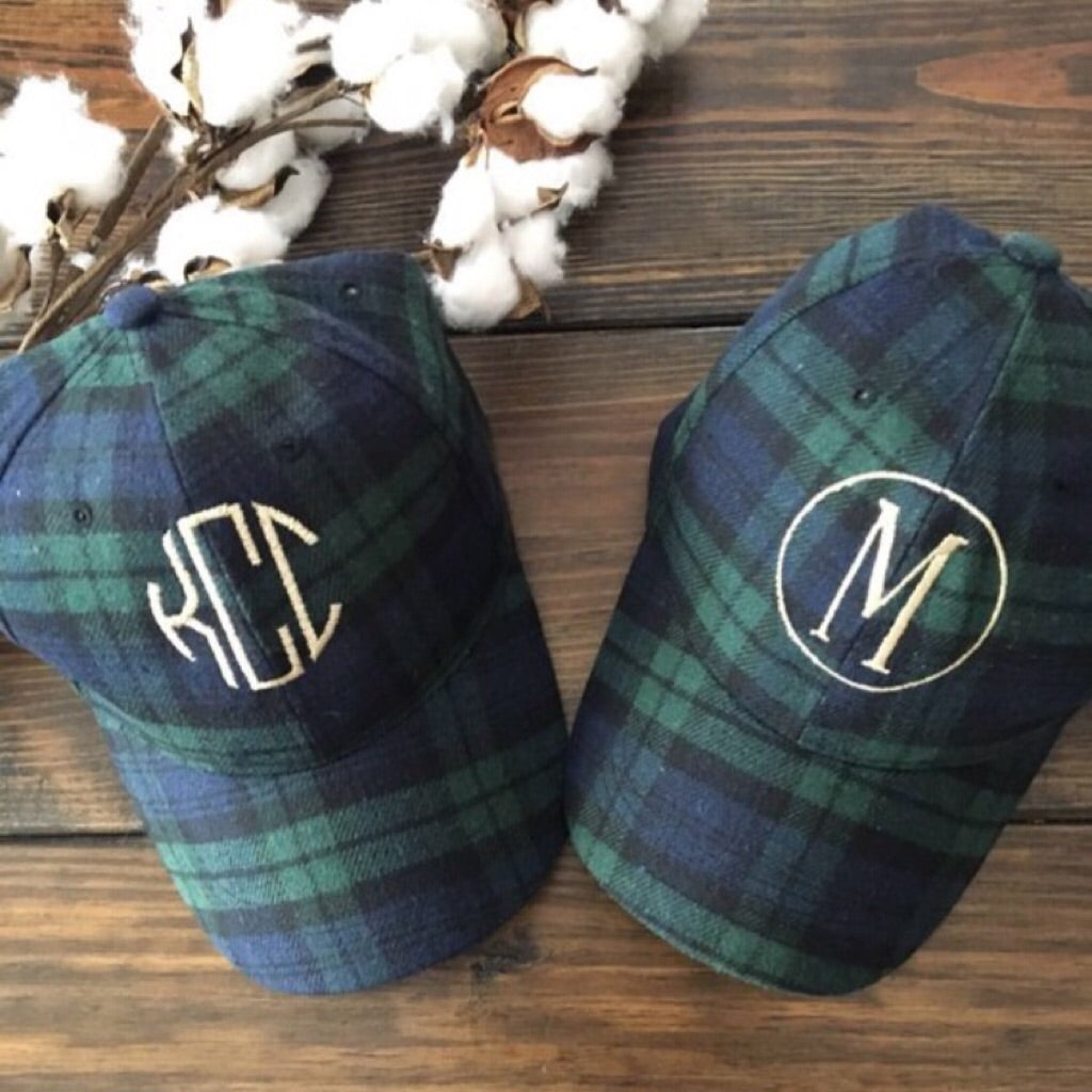 Adult Monogrammed Cap