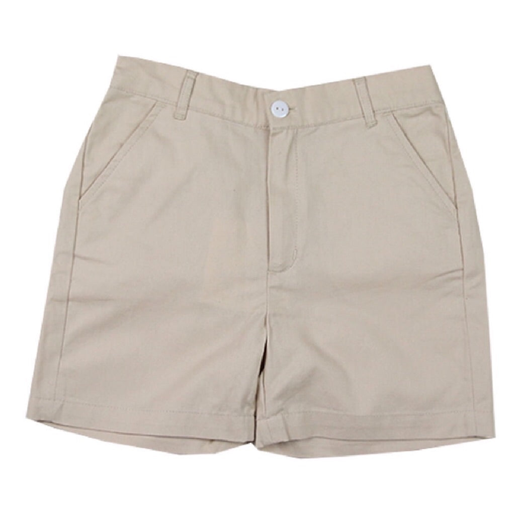 Boys Classic Khaki Shorts