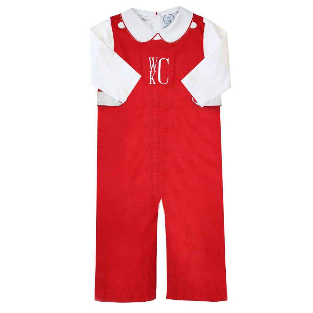Red Hudson Corduroy Longall