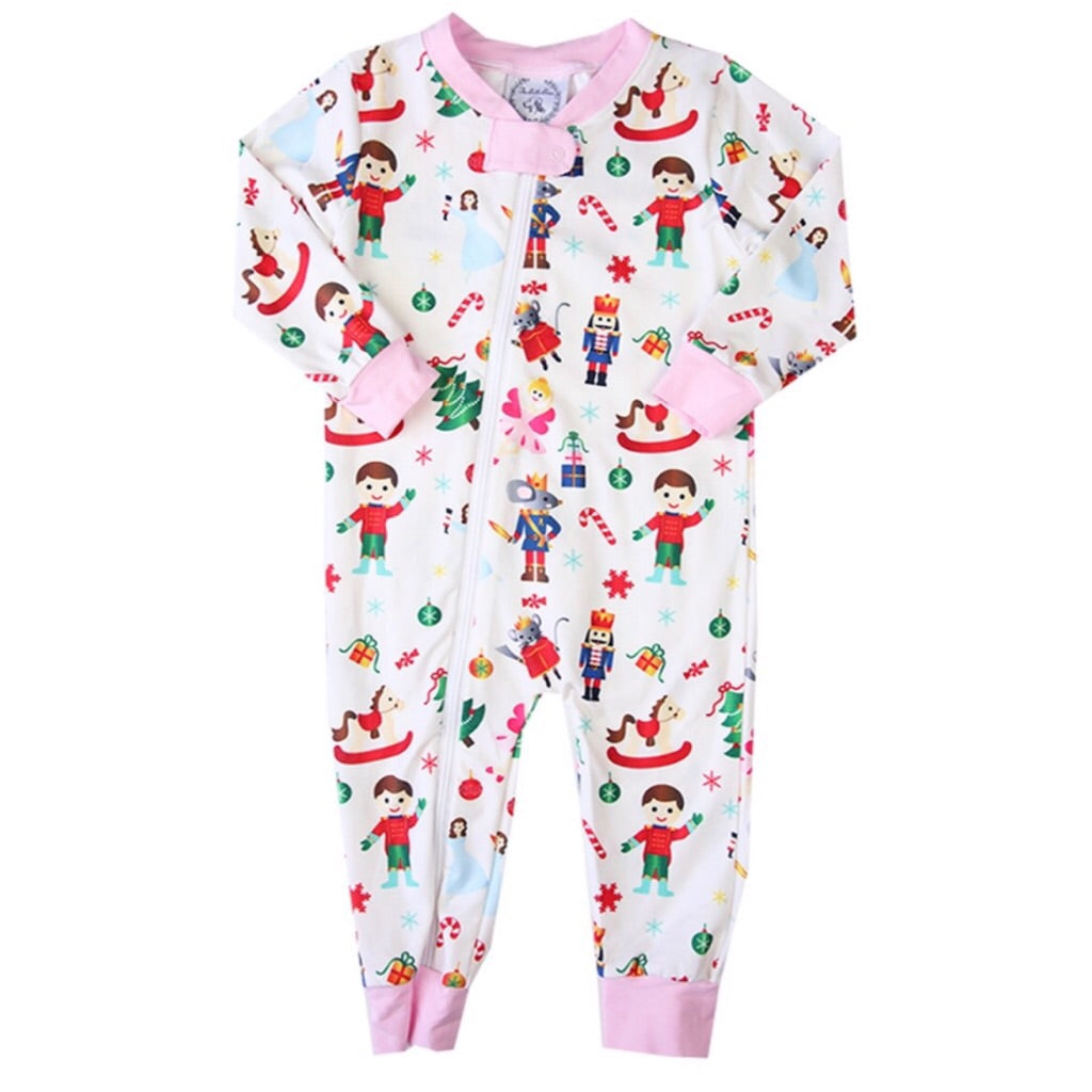 Printed loungewear perfect for Christmas toddler baby 