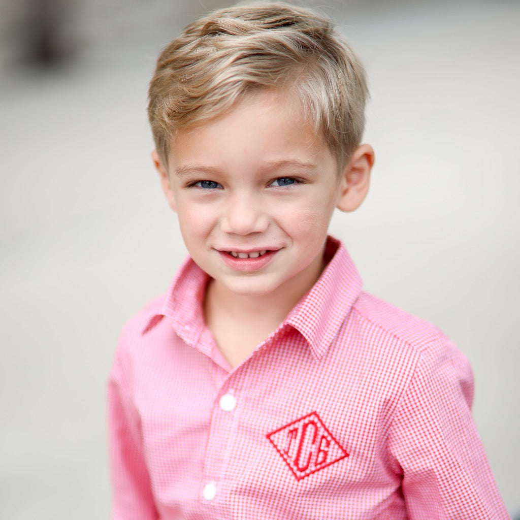 Holden Red Gingham Button Down Shirt