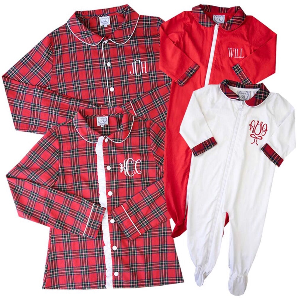 sibling matching  Christmas outfits for baby 