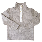 Ladies Heathered Fleece Pullover