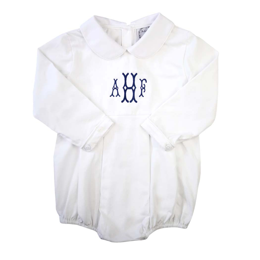 White Laine Long-Sleeve Bubble