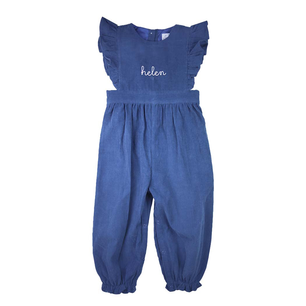 Kensington Navy Corduroy Romper