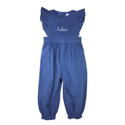 Kensington Navy Corduroy Romper