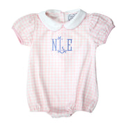 Hayden Pink Gingham Bubble