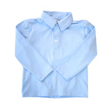 Light Blue Jack Classic Long-Sleeve Polo
