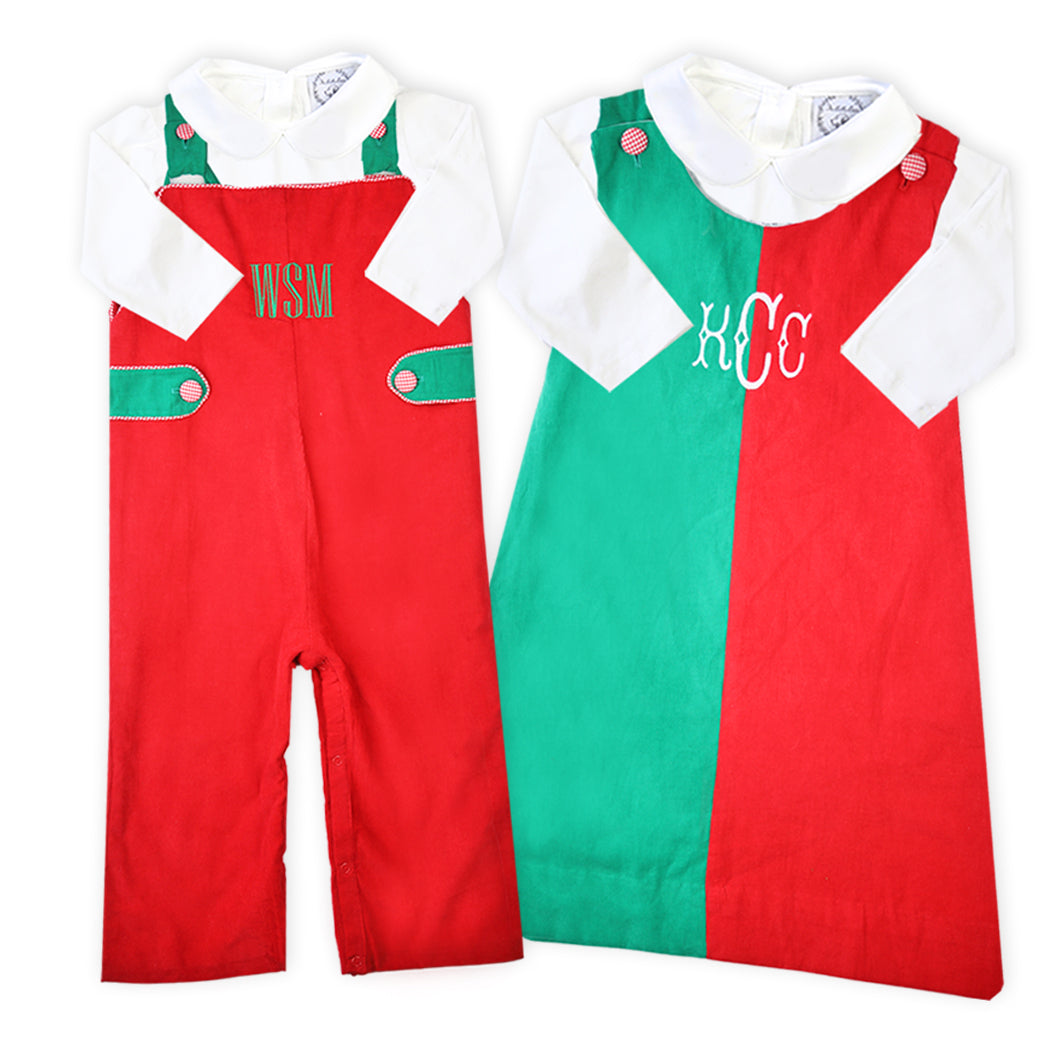 Jolly Red Corduroy Longall