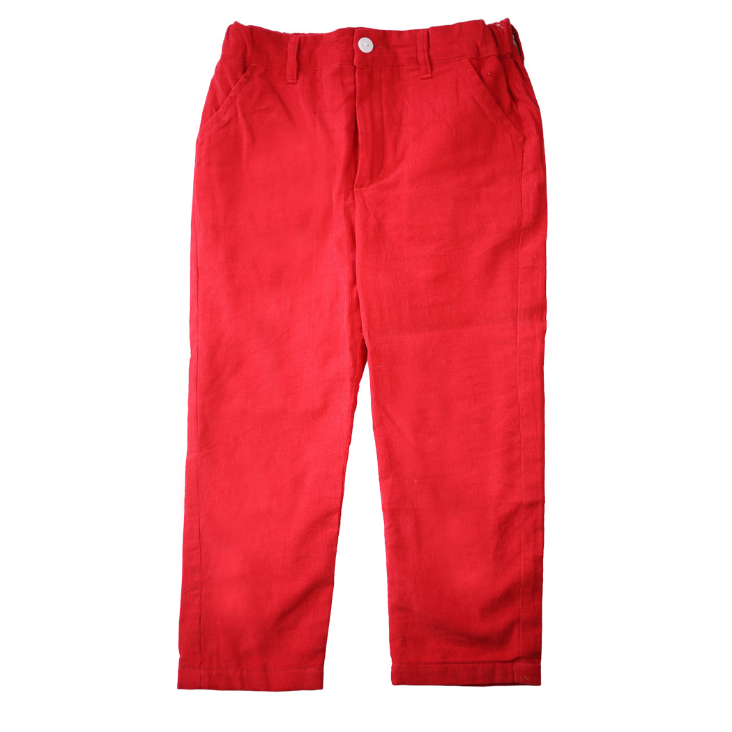 Red Corduroy Pants