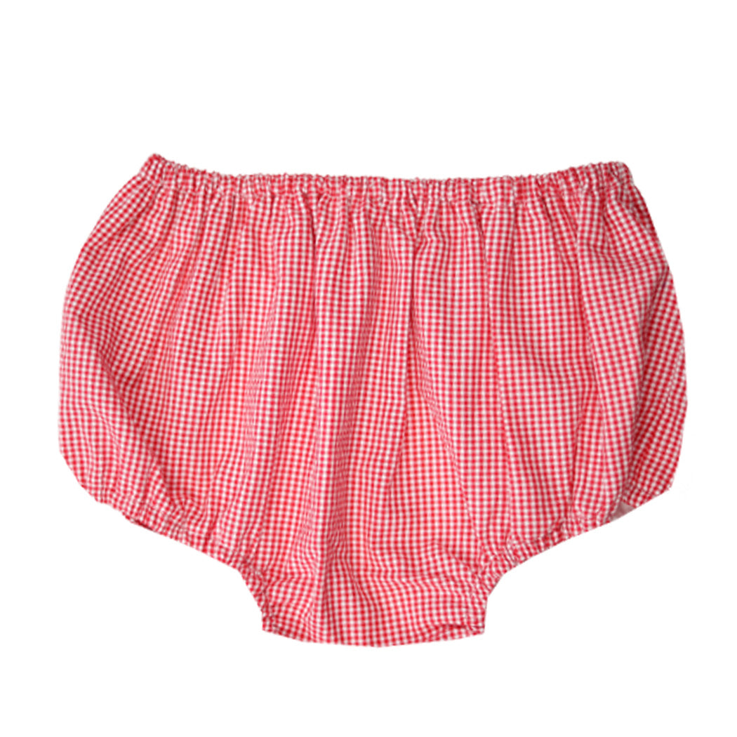 Boom! Red Gingham Diaper Covers
